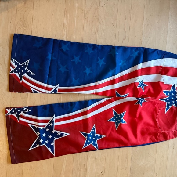 Rodeo Stars and Stripes Wide Leg Pants - Picture 3 of 3